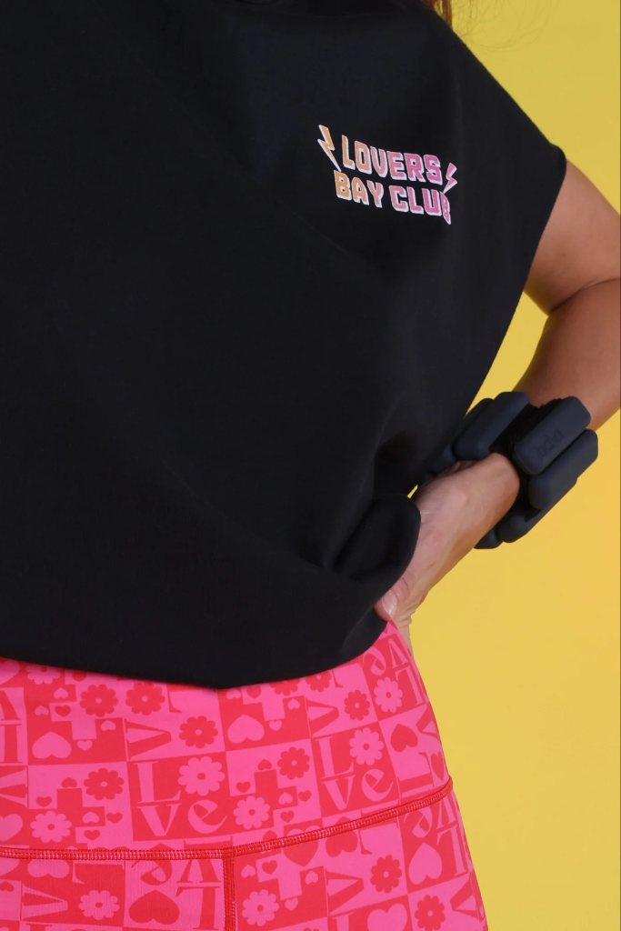 Lovers Bay Club débardeur oversize black 