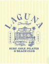 Lovers Bay Club Beach Towel