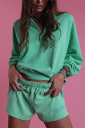 Lovers Bay Club Sweatshirt zippé green 