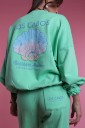 Lovers Bay Club Sweatshirt zippé green 