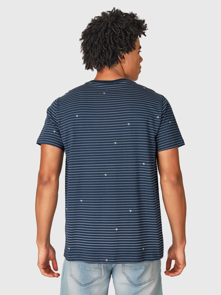 Axle-Stripe Men T-shirt