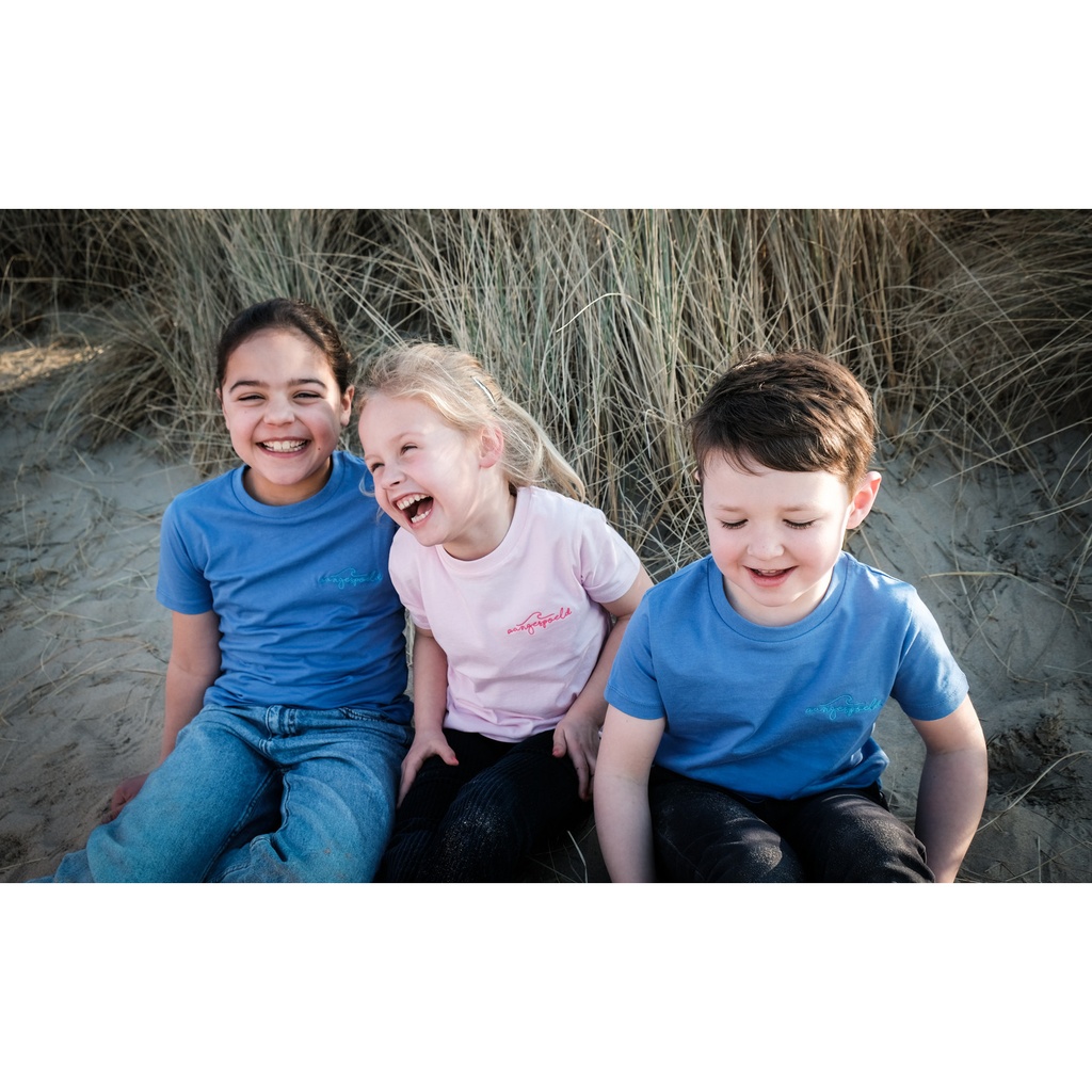 [210000001399] Washed up Tee Mini (Bright Blue, 9 - 11)