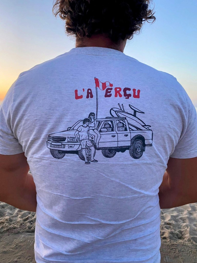 Aperçu 4x4 Tshirt (XS, Heather Grey)