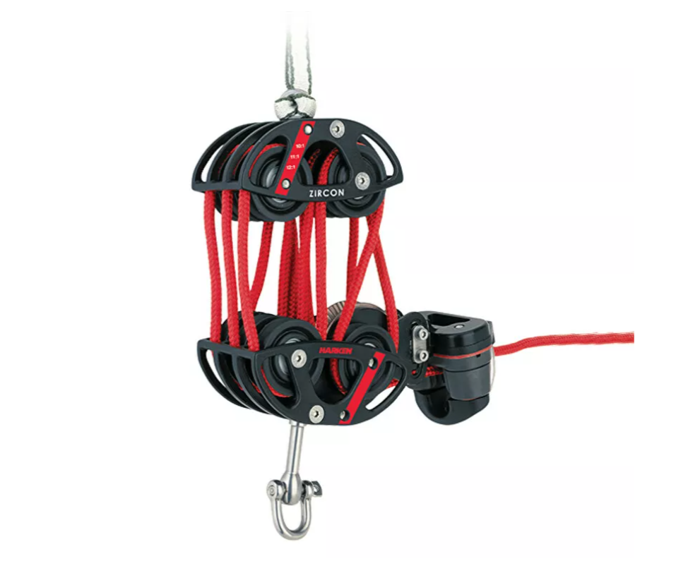 Zircon catamaran mainsheet system