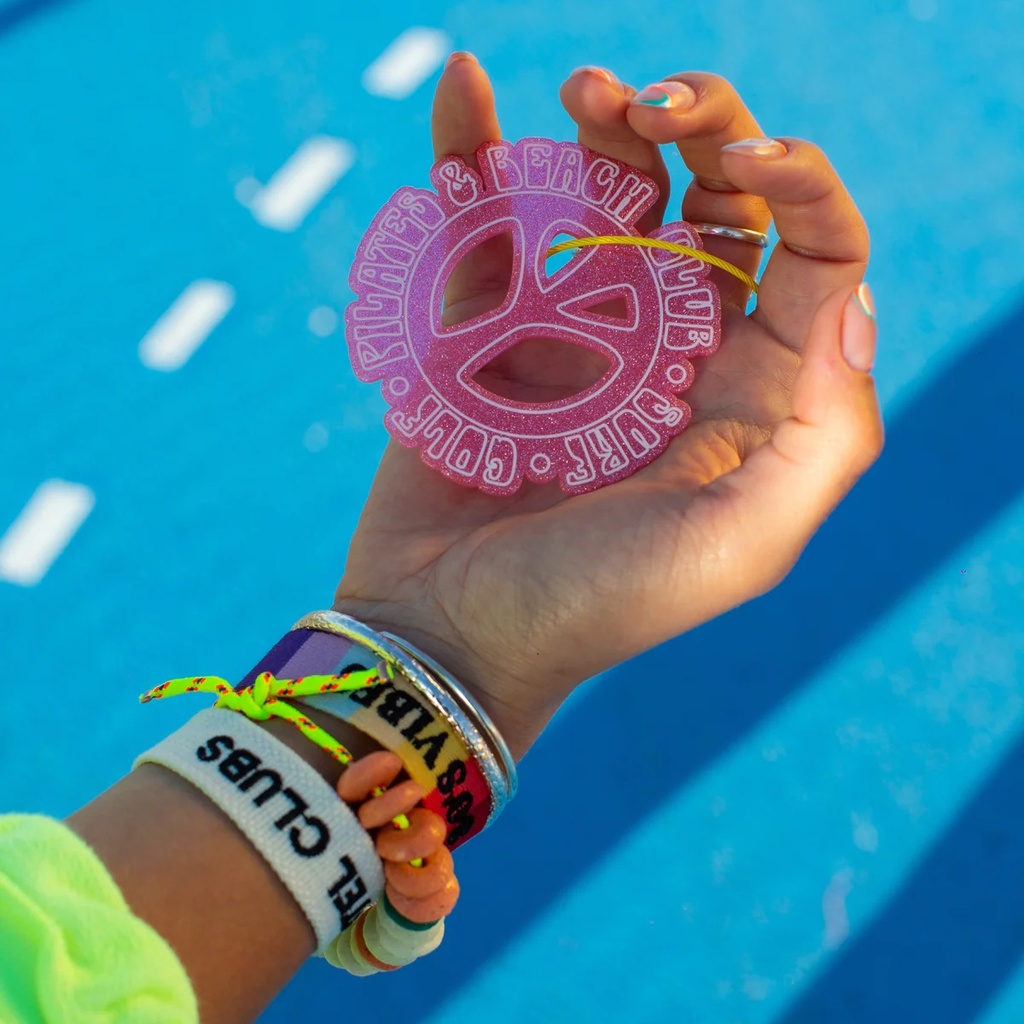 Porte Clés Lovers Bay Club (Pink)