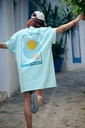 Lovers Bay Club Tshirt dress Aqua