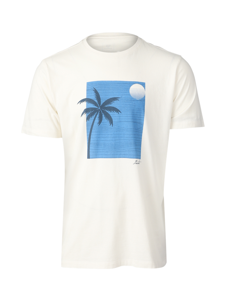 Palm-Sunset Men Tshirt