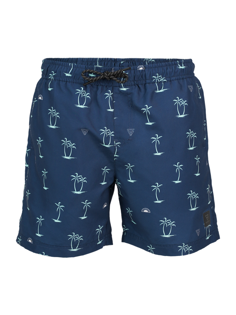 Cruneco-Mini Men Swim Shorts (Night Blue, S)