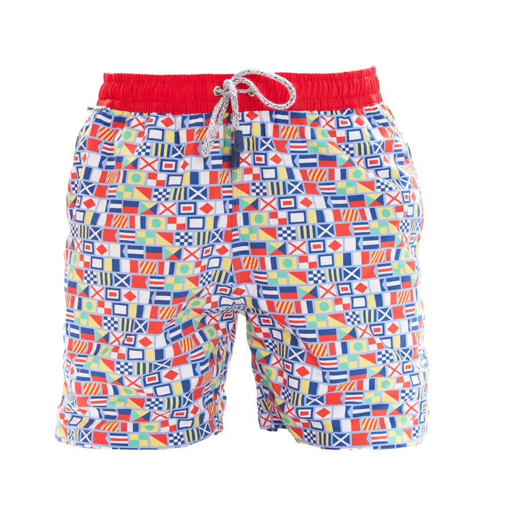 McAlson Swimshort SS24 (Flags Blue MS4908, S)