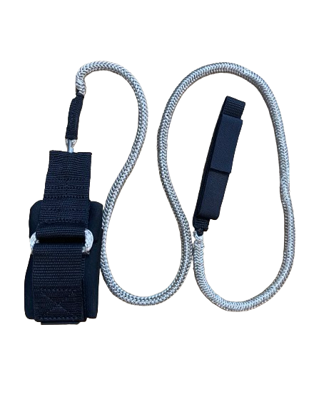 Wing wrist leash dyneema with swivel
