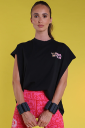 Lovers Bay Club Débardeur oversize black 
