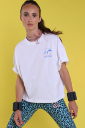 Lovers Bay Club T-Shirt Byron Bay white 