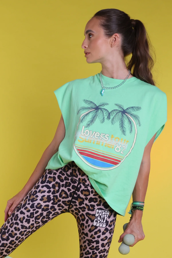 Lovers Bay Club Débardeur oversize green 