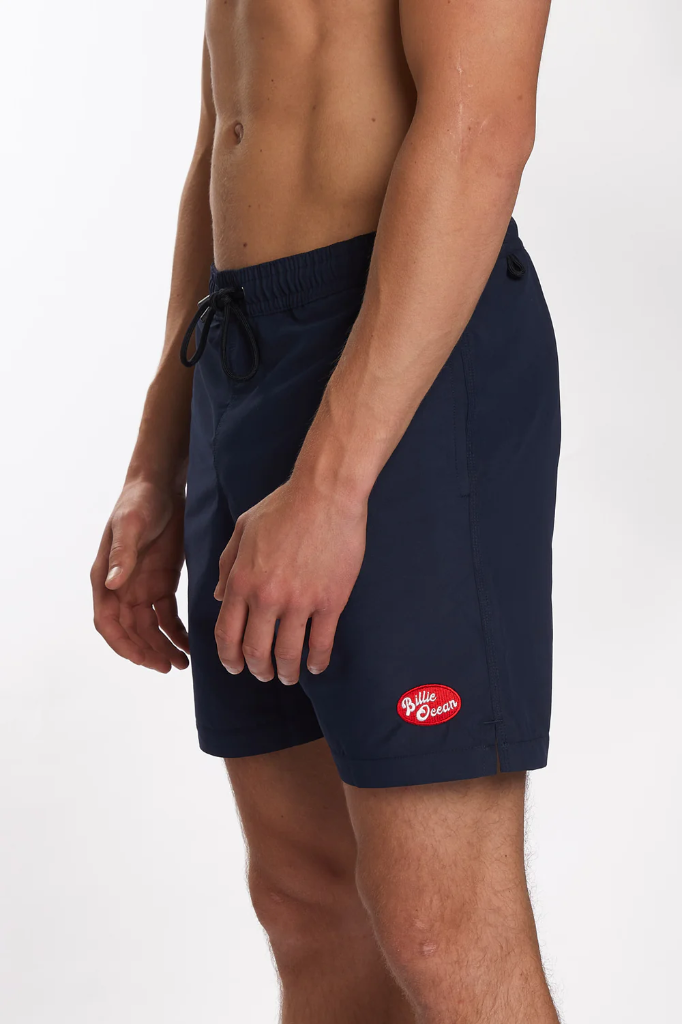 Billie Ocean Swim Short (Navy Blue, S)