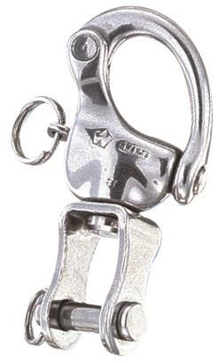 Snap shackle with clevis pin swivel 70mm