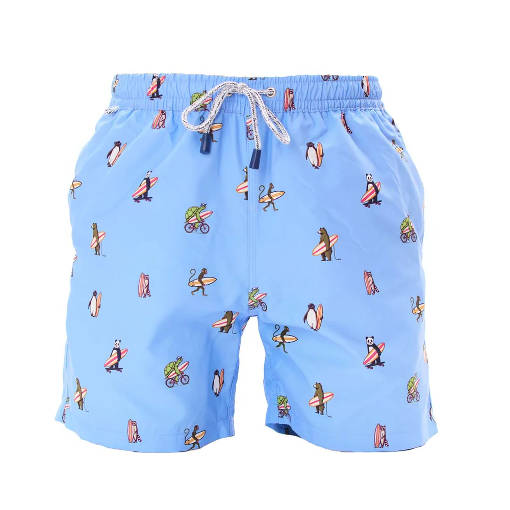 McAlson Swimshorts Kids SS26 (12, Surf Pals Light Blue)