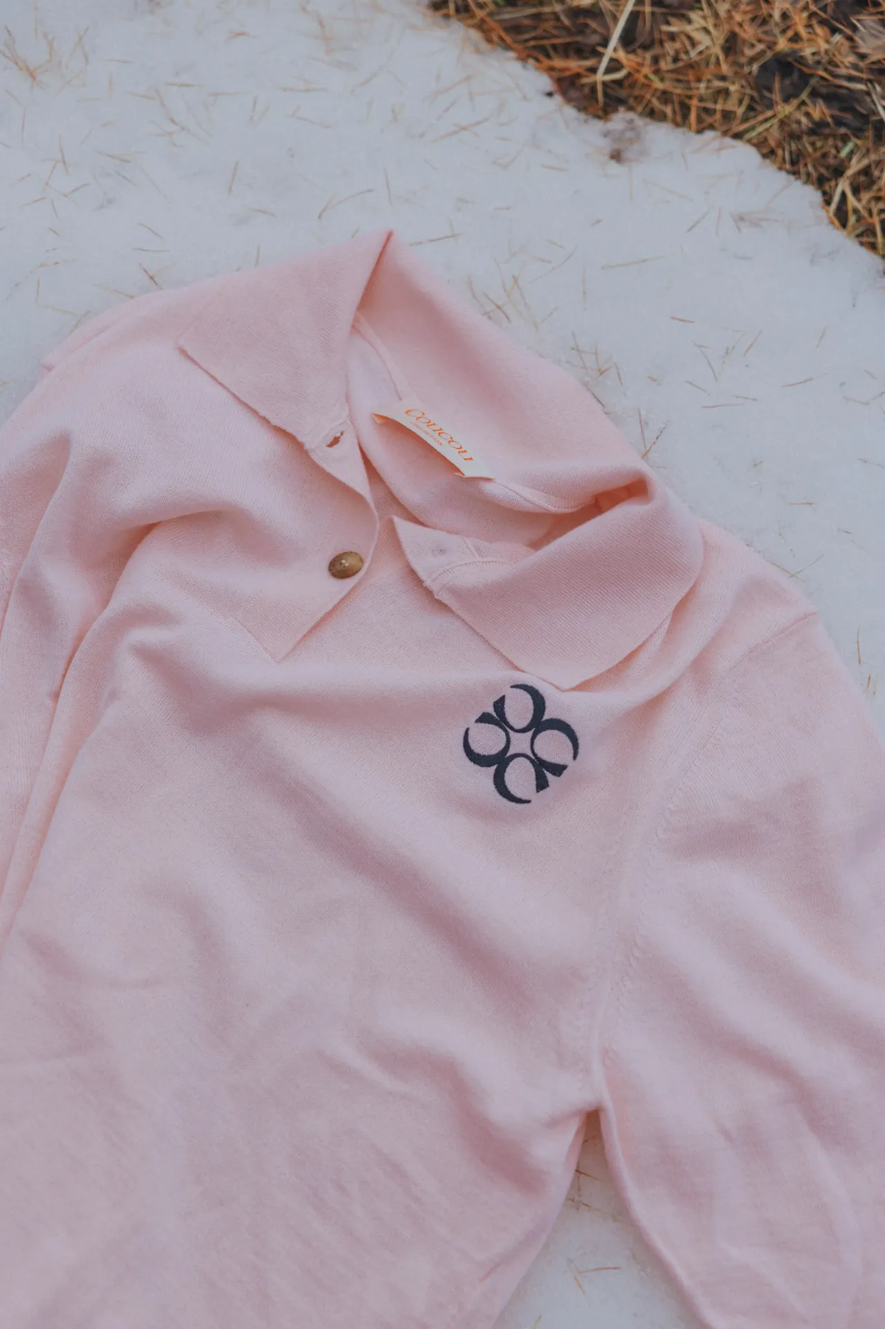Afterglow Knitwear Polo (Pink)