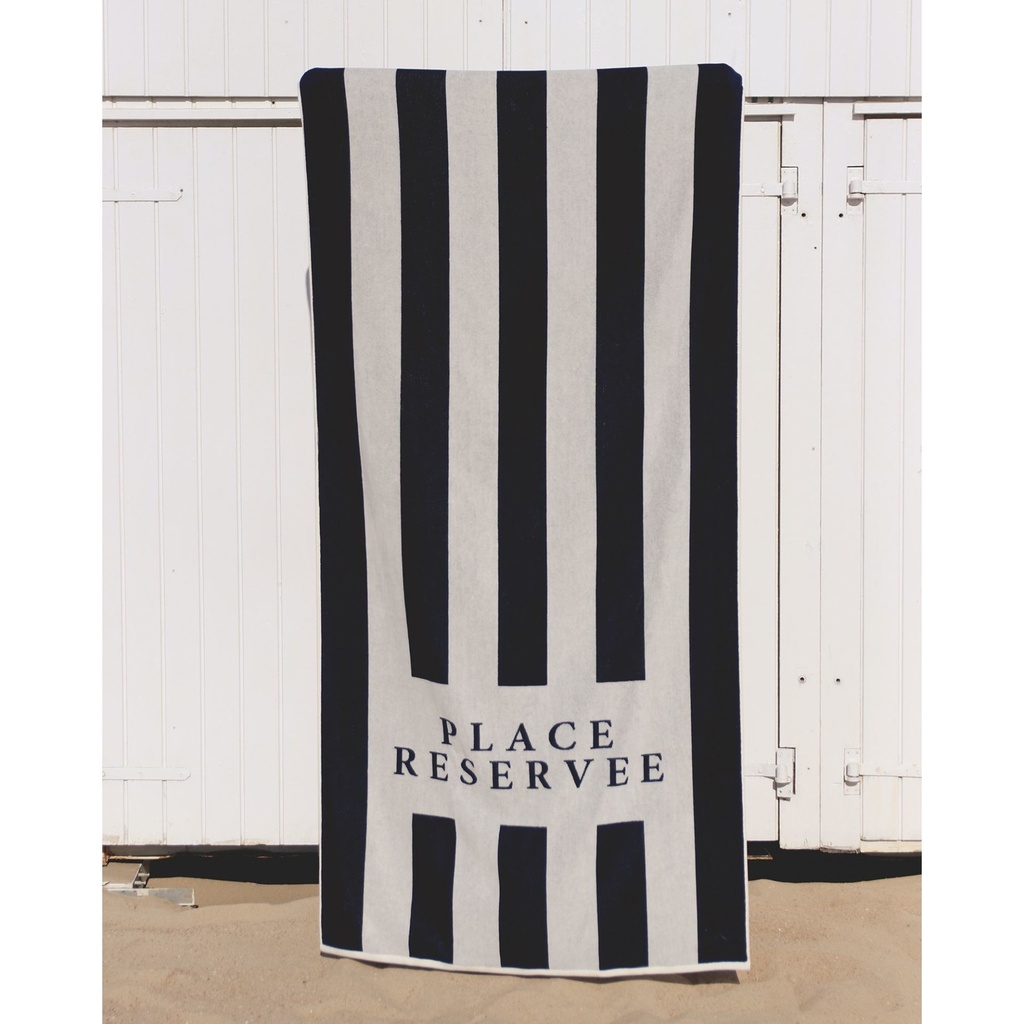Beach Towel Place Reservée (Marine)