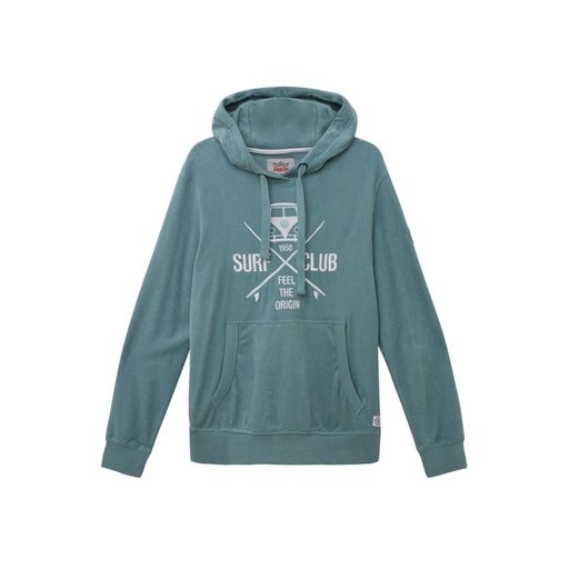 Surf Club Men Hoodie Stone Blue