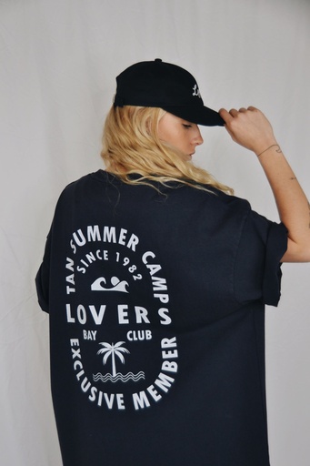 Lovers Bay Club Tshirt Dress Polar Night