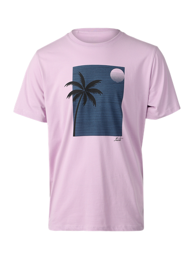 Palm-Sunset Men Tshirt