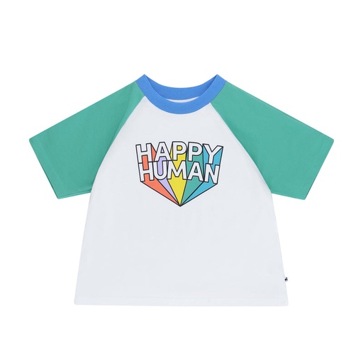 Boxy T-shirt Happy Human