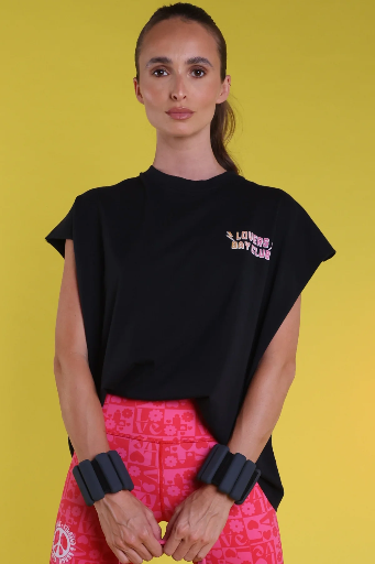 Lovers Bay Club Débardeur oversize black 