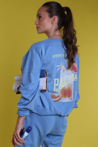 Lovers Bay Club Sweatshirt zippé Paloma blue 