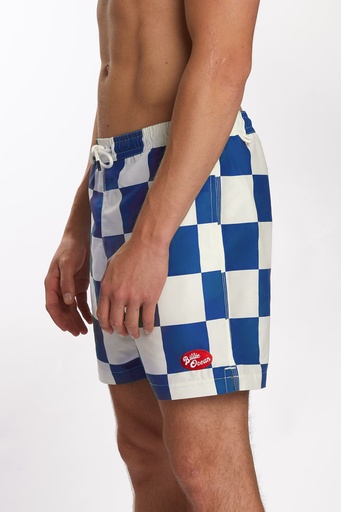 Billy Ocean Grid Swim Short 